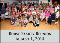 Dohse Family Reunion Aug 1, 2014